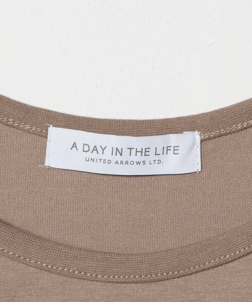 A DAY IN THE LIFE UNITED ARROWS（アデイインザライフユナイテッドアローズ）の「メッシュプルオーバー＋タンクトップ ＜A DAY IN THE LIFE＞（Tシャツ/カットソー・レディース・オフホワイト/ブラック/ベージュ・FREE）」の13枚目の写真