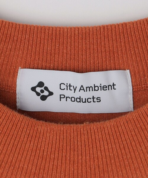 City Ambient Products(シティアンビエントプロダクツ)の「City Ambient Products: 〈手洗い可能〉14ゲージ ダブルジャカード モックネック ニット(ニット/セーター・メンズ・ブラック/ライトグレー/ロイヤルブルー/オレンジ・SMALL/MEDIUM/LARGE)」の9枚目の写真