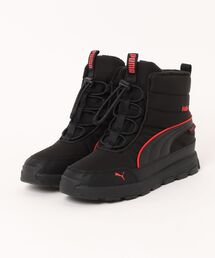 PUMA | PUMA プーマ 22-25EVOLVE BOOT PURETEX JR エボルブ ブーツ ピュアテックス JR 392647 06BK/F.RED(ブーツ)