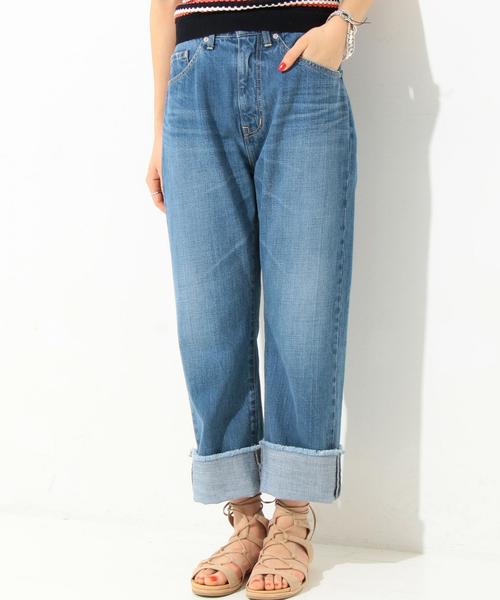 Another Edition（アナザーエディション）の「ジャパンデニムストレート/ AEBC JP DNM ストレート◆（デニムパンツ・レディース・ネイビー/ライトブルー/その他1・MEDIUM/SMALL）」の2枚目の写真