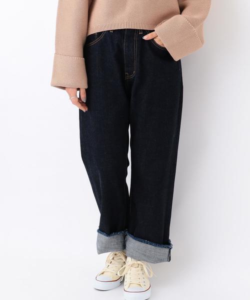 Another Edition（アナザーエディション）の「ジャパンデニムストレート/ AEBC JP DNM ストレート◆（デニムパンツ・レディース・ネイビー/ライトブルー/その他1・MEDIUM/SMALL）」の8枚目の写真