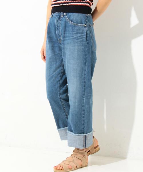 Another Edition（アナザーエディション）の「ジャパンデニムストレート/ AEBC JP DNM ストレート◆（デニムパンツ・レディース・ネイビー/ライトブルー/その他1・MEDIUM/SMALL）」の18枚目の写真