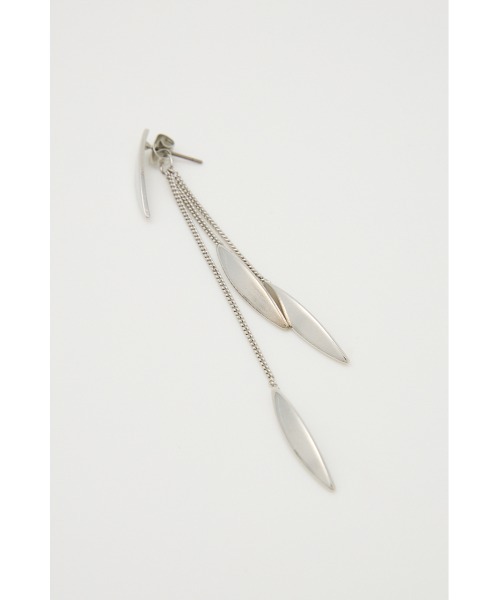 SLY（スライ）の「DANGLE LEAVES P/EARRINGS ダングル リーブズ ピアス（ピアス（両耳用）・レディース・シルバー/ゴールド・FREE）」の6枚目の写真