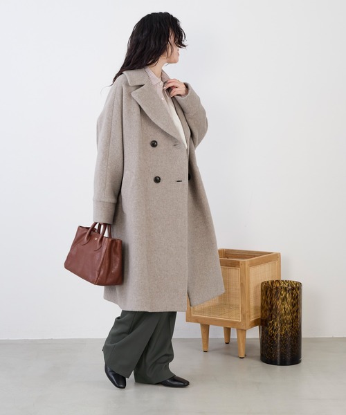 TICCA（ティッカ）の「【TICCA】テントコート（その他アウター・レディース・ダークネイビー/ベージュ・FREE）」の6枚目の写真