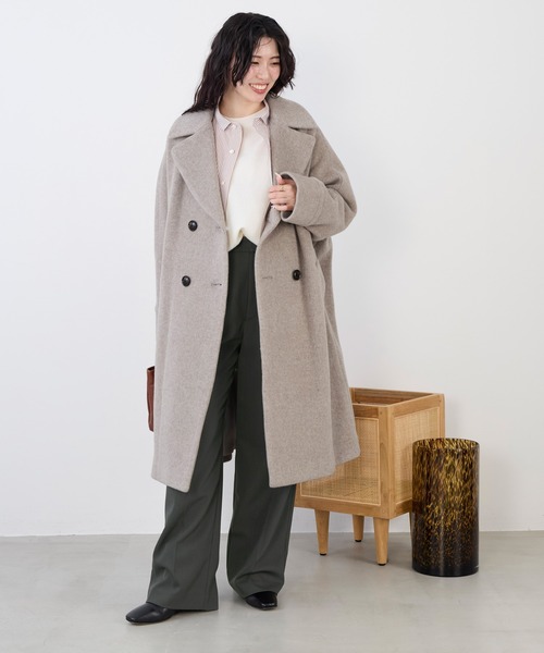 TICCA（ティッカ）の「【TICCA】テントコート（その他アウター・レディース・ダークネイビー/ベージュ・FREE）」の7枚目の写真