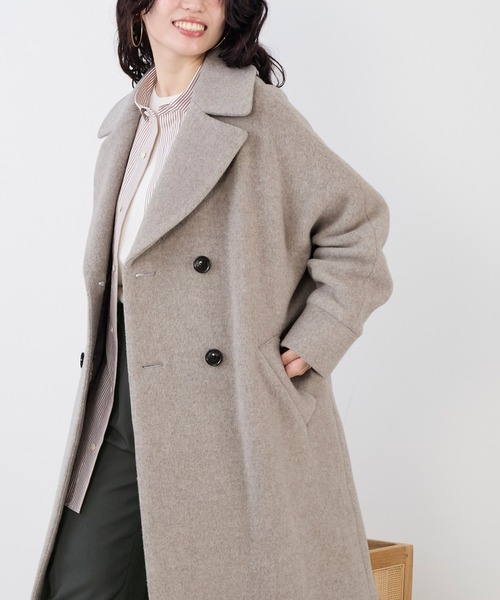 TICCA（ティッカ）の「【TICCA】テントコート（その他アウター・レディース・ダークネイビー/ベージュ・FREE）」の8枚目の写真