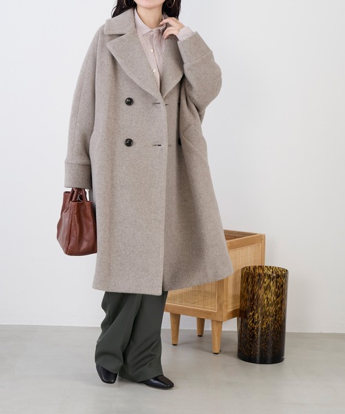 TICCA（ティッカ）の「【TICCA】テントコート（その他アウター・レディース・ダークネイビー/ベージュ・FREE）」の11枚目の写真