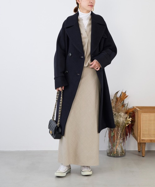 TICCA（ティッカ）の「【TICCA】テントコート（その他アウター・レディース・ダークネイビー/ベージュ・FREE）」の17枚目の写真