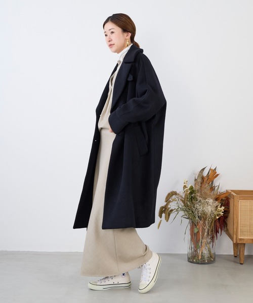 TICCA（ティッカ）の「【TICCA】テントコート（その他アウター・レディース・ダークネイビー/ベージュ・FREE）」の18枚目の写真