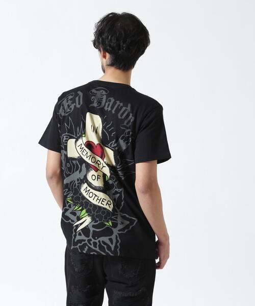 Ed Hardy（エドハーディー）の「Ed Hardy/エド ハーディー/EBKST SS TEE_LEO（Tシャツ/カットソー・メンズ・ブラック・L/M/XL）」の14枚目の写真