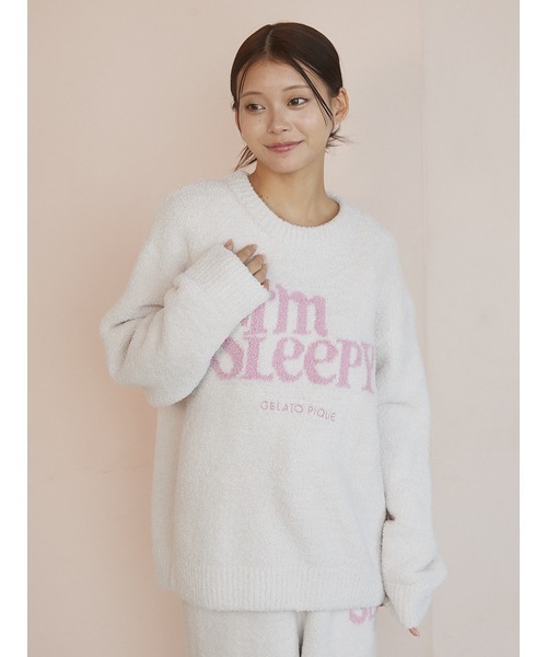 パウダースリーピーロゴジャガードプルオーバー＆ロングパンツセット