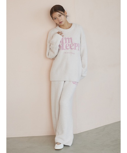 gelato pique（ジェラートピケ）の「パウダースリーピーロゴジャガード