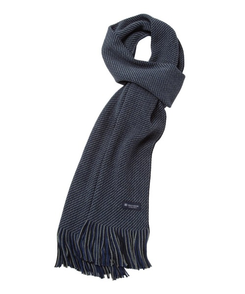 TOKYO SHIRTS（トウキョウシャツ）の「ラッセル マフラー（マフラー・メンズ・エンジ/ネイビー系1/グリーン/ネイビー系2/グレー/ネイビー系3/ネイビー系4・FREE）」の22枚目の写真