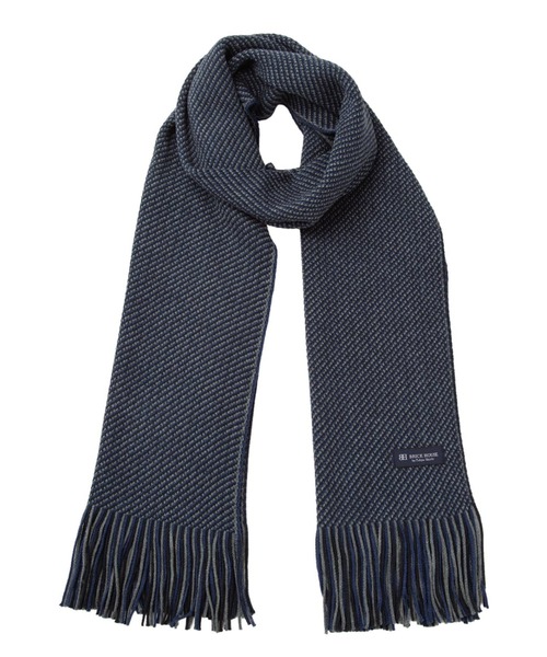 TOKYO SHIRTS（トウキョウシャツ）の「ラッセル マフラー（マフラー・メンズ・エンジ/ネイビー系1/グリーン/ネイビー系2/グレー/ネイビー系3/ネイビー系4・FREE）」の21枚目の写真