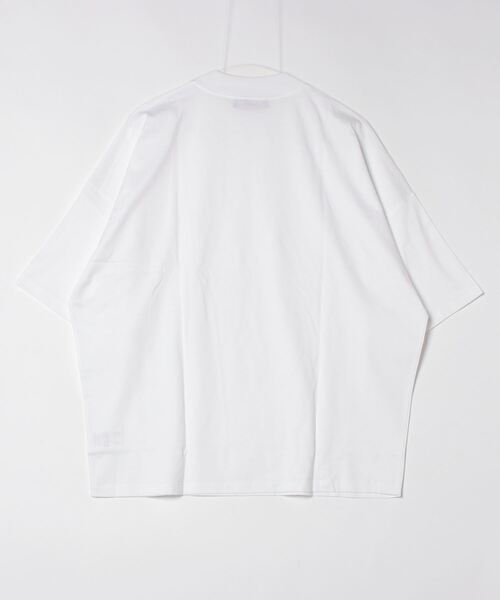 caban（キャバン）の「CABan / キャバン：コットン ビルドネックTシャツ：59039103001[MUS]（Tシャツ/カットソー・メンズ・ホワイト・FREE）」の2枚目の写真