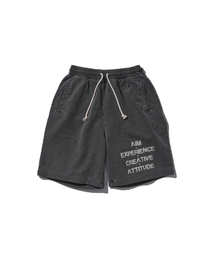 AECA MEANS SWEAT SHORTS-WASHED CHARCOAL