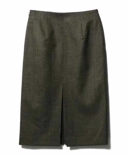 ESTNATION（エストネーション）の「ESTNATION / サキソニーチェックタイトスカート（スカート・レディース・モカ/トップグレー・36/38）」の8枚目の写真