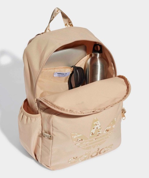 adidas（アディダス）の「カモバックパック / アディダスオリジナルス adidas Originals（バックパック/リュック・メンズ・ベージュ/ブラック・FREE）」の4枚目の写真