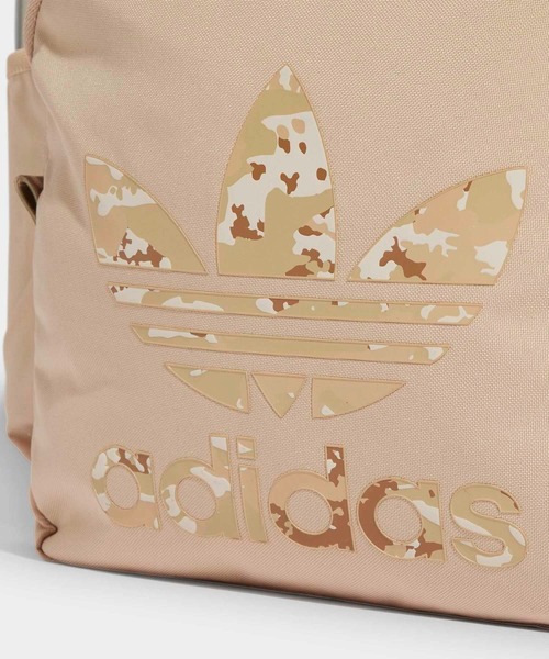 adidas（アディダス）の「カモバックパック / アディダスオリジナルス adidas Originals（バックパック/リュック・メンズ・ベージュ/ブラック・FREE）」の6枚目の写真