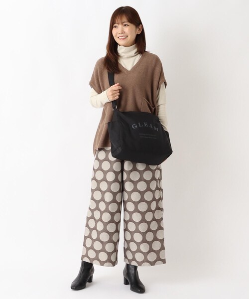 one'sterrace(ワンズテラス)の「JOUET ジョエット GLEAMロゴショルダー(ショルダーバッグ・レディース・ブラック系8/グレー系4・99)」の15枚目の写真