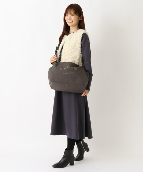 one'sterrace(ワンズテラス)の「JOUET ジョエット GLEAMロゴショルダー(ショルダーバッグ・レディース・ブラック系8/グレー系4・99)」の17枚目の写真