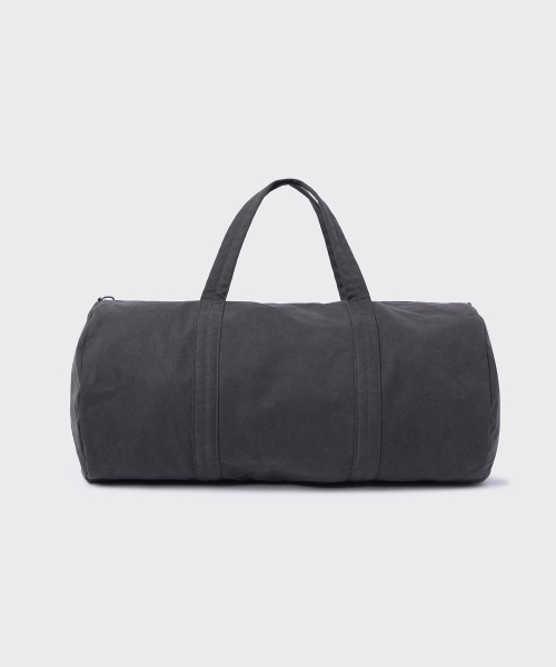 MUSINSA STANDARD（ムシンサスタンダード）の「ウォッシュドキャンバスダッフルバッグ [チャコールグレー]（ボストンバッグ・メンズ・その他・FREE）」の4枚目の写真