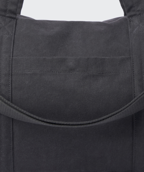 MUSINSA STANDARD（ムシンサスタンダード）の「ウォッシュドキャンバスダッフルバッグ [チャコールグレー]（ボストンバッグ・メンズ・その他・FREE）」の11枚目の写真