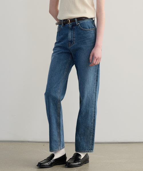 TTUDEMENT(トュードメント)の「WASHING DENIM PANTS MID BLUE(デニムパンツ・レディース・その他・SMALL/MEDIUM)」の3枚目の写真