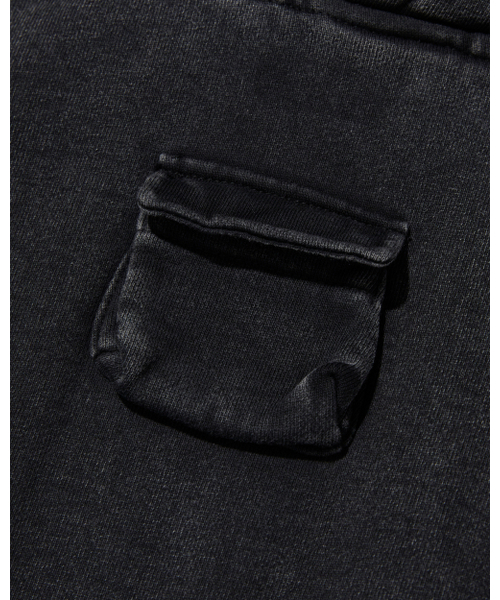 PUNCH DRUNK PARTIES（パンチドランクパーティーズ）の「Self Guard Double Hoodie (BLACK)（パーカー・メンズ・その他・1/2）」の4枚目の写真