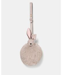 kate spade new york | 3D フェイクファー バニー バッグ チャーム(キーホルダー)