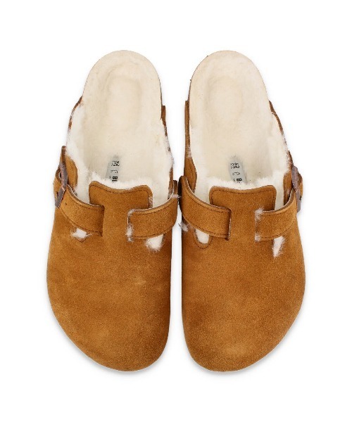 BIRKENSTOCK（ビルケンシュトック）の「BIRKENSTOCK BOSTON SHEARLING SUEDE LEATHER -REGULAR- / ビルケンシュトック ボストン シアリング スエード レギュラーフィット / 1001140（スニーカー・メンズ・ブラウン・39/40/41/42/43/44/45）」の2枚目の写真