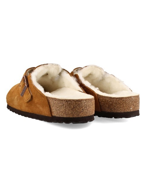 BIRKENSTOCK（ビルケンシュトック）の「BIRKENSTOCK BOSTON SHEARLING SUEDE LEATHER -REGULAR- / ビルケンシュトック ボストン シアリング スエード レギュラーフィット / 1001140（スニーカー・メンズ・ブラウン・39/40/41/42/43/44/45）」の3枚目の写真