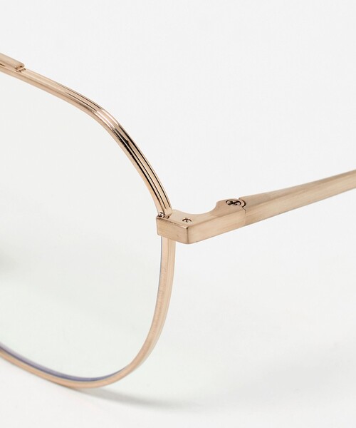BLANC..(ブラン)の「<BLANC..>B0042 アイウェア(メガネ・レディース・シルバー/ゴールド・FREE)」の5枚目の写真