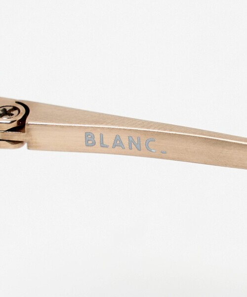 BLANC..(ブラン)の「<BLANC..>B0042 アイウェア(メガネ・レディース・シルバー/ゴールド・FREE)」の7枚目の写真