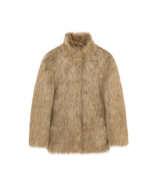 Kijun(キジュン)の「Bold Fur Jacket Mocha(ムートンコート・レディース・その他・OS)」の5枚目の写真