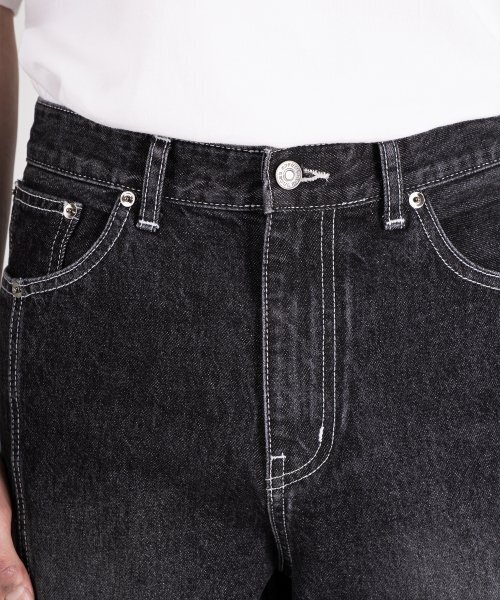 ROUGHNECK(ラフネック)の「カーブラインセミワイドデニムパンツブラック(デニムパンツ・メンズ・その他・L(32)/M(30)/XL(34))」の5枚目の写真