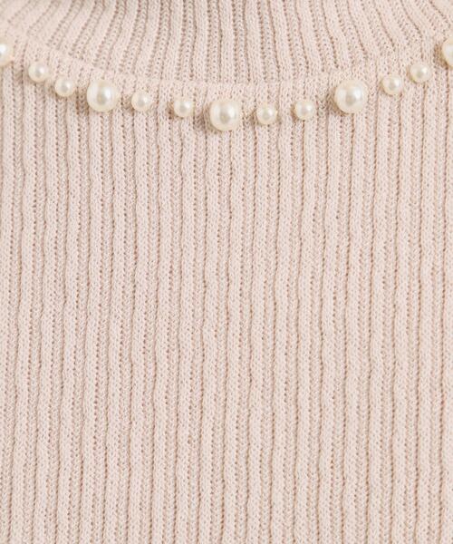 ITS'DEMO（イッツデモ）の「【手洗い可】パール調衿起毛リブプルオーバー（Tシャツ/カットソー・レディース・ナチュラル/チャコールグレー/アイボリー・00）」の11枚目の写真