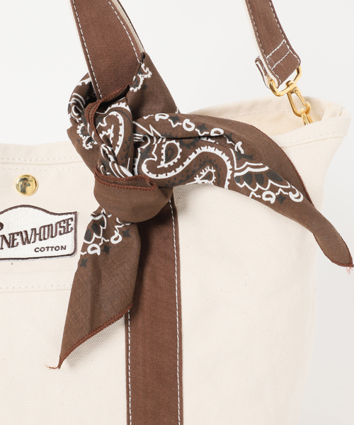 journal standard L'essage（ジャーナルスタンダードレサージュ）の「《追加2》別注【THE NEWHOUSE】SP LEON TOTE：トートバッグ（トートバッグ・レディース・ブラウン・FREE）」の20枚目の写真