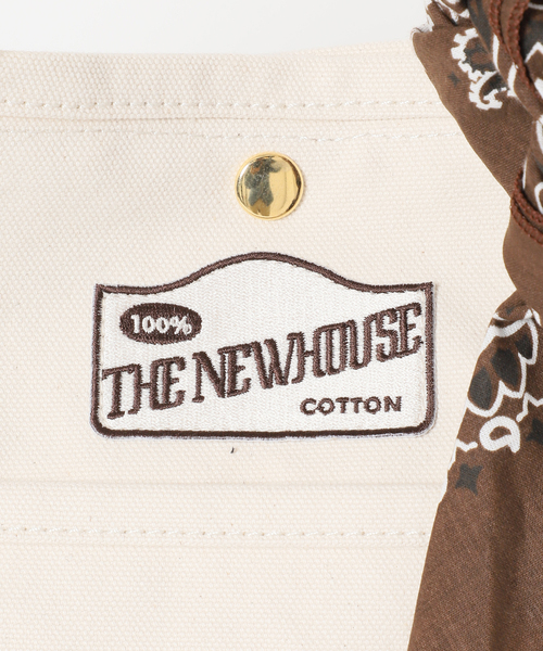 journal standard L'essage（ジャーナルスタンダードレサージュ）の「《追加2》別注【THE NEWHOUSE】SP LEON TOTE：トートバッグ（トートバッグ・レディース・ブラウン・FREE）」の3枚目の写真