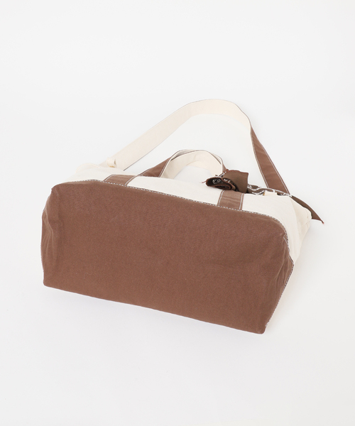 journal standard L'essage（ジャーナルスタンダードレサージュ）の「《追加2》別注【THE NEWHOUSE】SP LEON TOTE：トートバッグ（トートバッグ・レディース・ブラウン・FREE）」の11枚目の写真