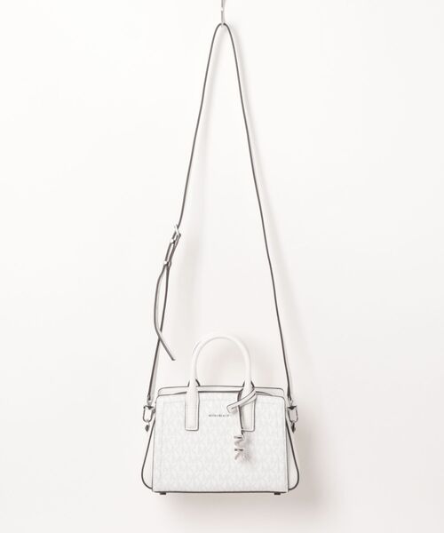 MICHAEL KORS(マイケルコース)の「LAILA クロスボディ エクストラスモール - MKシグネチャー(ショルダーバッグ・レディース・ホワイト系その他・FREE)」の6枚目の写真
