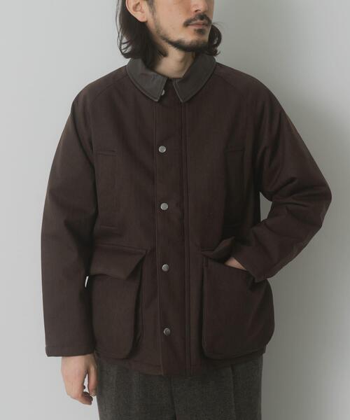 ITEMS URBANRESEARCH(アイテムズ アーバンリサーチ)の「THERMOLITE フィールドジャケット(ダウンジャケット/コート・メンズ・ブラック/オリーブ/ブラウン・MEDIUM/LARGE)」の10枚目の写真
