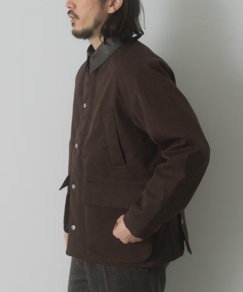 ITEMS URBANRESEARCH(アイテムズ アーバンリサーチ)の「THERMOLITE フィールドジャケット(ダウンジャケット/コート・メンズ・ブラック/オリーブ/ブラウン・MEDIUM/LARGE)」の11枚目の写真