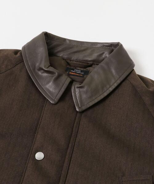 ITEMS URBANRESEARCH(アイテムズ アーバンリサーチ)の「THERMOLITE フィールドジャケット(ダウンジャケット/コート・メンズ・ブラック/オリーブ/ブラウン・MEDIUM/LARGE)」の17枚目の写真