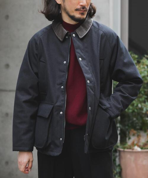ITEMS URBANRESEARCH(アイテムズ アーバンリサーチ)の「THERMOLITE フィールドジャケット(ダウンジャケット/コート・メンズ・ブラック/オリーブ/ブラウン・MEDIUM/LARGE)」の18枚目の写真