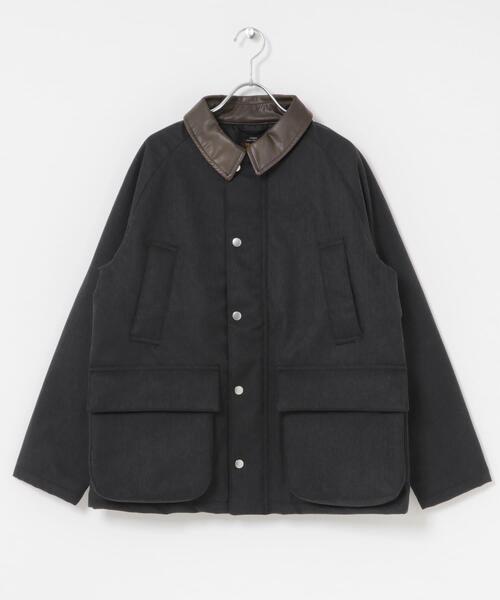 ITEMS URBANRESEARCH(アイテムズ アーバンリサーチ)の「THERMOLITE フィールドジャケット(ダウンジャケット/コート・メンズ・ブラック/オリーブ/ブラウン・MEDIUM/LARGE)」の22枚目の写真