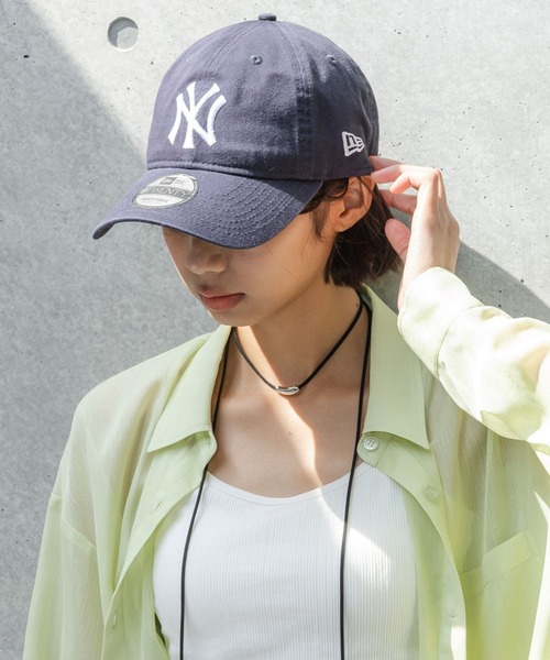 PAGEBOY(ページボーイ)の「【NEW ERA】9TWENTY(キャップ・レディース・レッド/ホワイト/ネイビー/グレー系その他/アイボリー/グリーン・MEDIUM)」の1枚目の写真