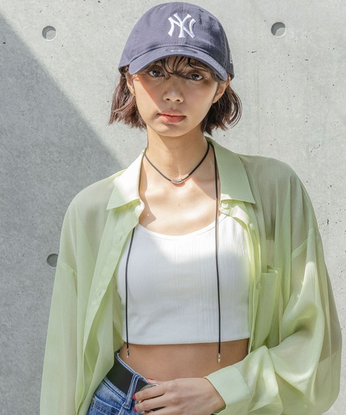 PAGEBOY（ページボーイ）の「【NEW ERA】9TWENTY（キャップ・レディース・レッド/ホワイト・MEDIUM）」の3枚目の写真