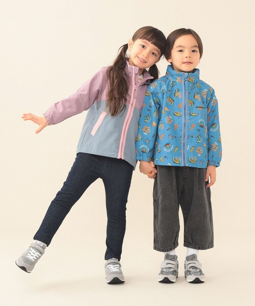 BEAMS mini（ビームスミニ）の「フード収納 ナイロン ブルゾン 2026SS（90～150cm）（ブルゾン・キッズ・グリーン系その他4/パープル系その他4/ライトブルー・100/90/120/110/150/140/130）」の6枚目の写真