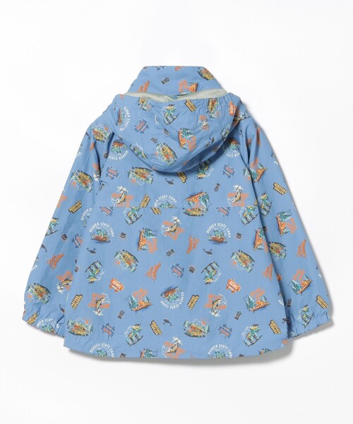 BEAMS mini（ビームスミニ）の「フード収納 ナイロン ブルゾン 2026SS（90～150cm）（ブルゾン・キッズ・グリーン系その他4/パープル系その他4/ライトブルー・100/90/120/110/150/140/130）」の18枚目の写真